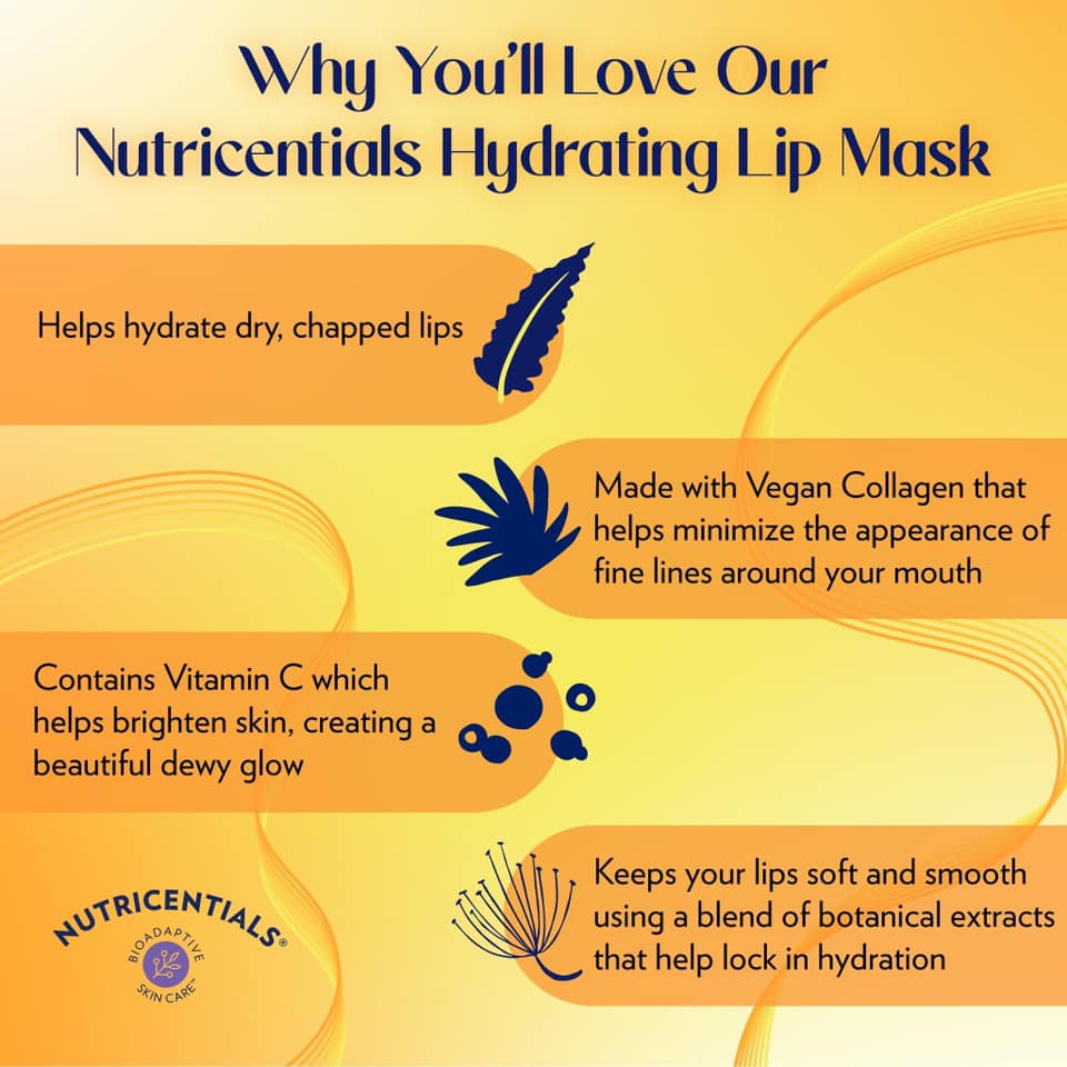 Gold Nutricentials Vit C + Lip Mask