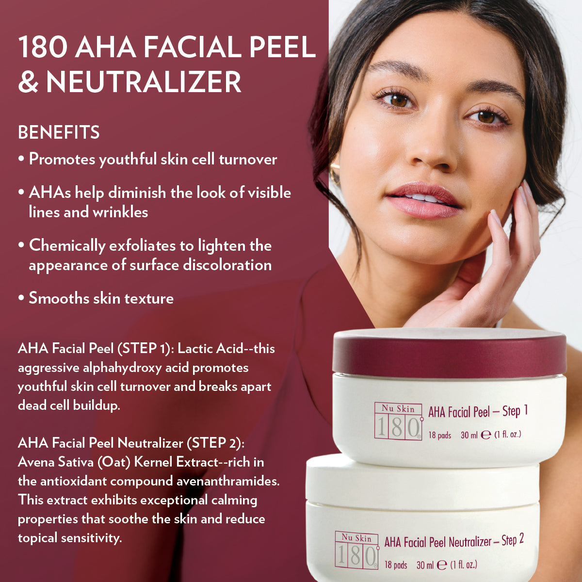 180 AHA Facial Peel