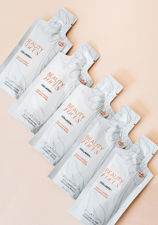 Beauty Focus Collagen+ - Liquid On the Go Pouches