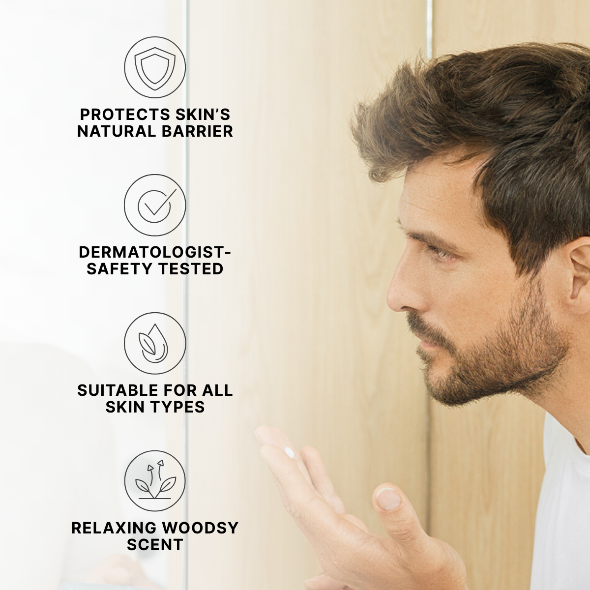 NEW!! - Lightweight Facial Moisturizer (Men's Line)